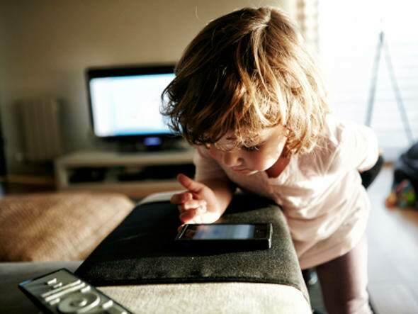 38% das crianças do menos de 2 anos de idade usam aparelhos mobile